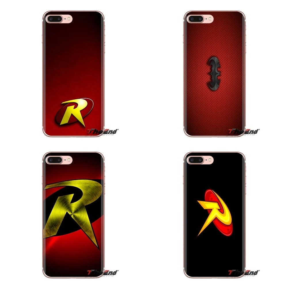 For Xiaomi Mi4 Mi5 Mi5S Mi6 Mi A1 A2 5X 6X 8 9 Lite SE Pro Max Mix 2 3 2S Mobile Phone Cover Batman and robin logo Art Comics |
