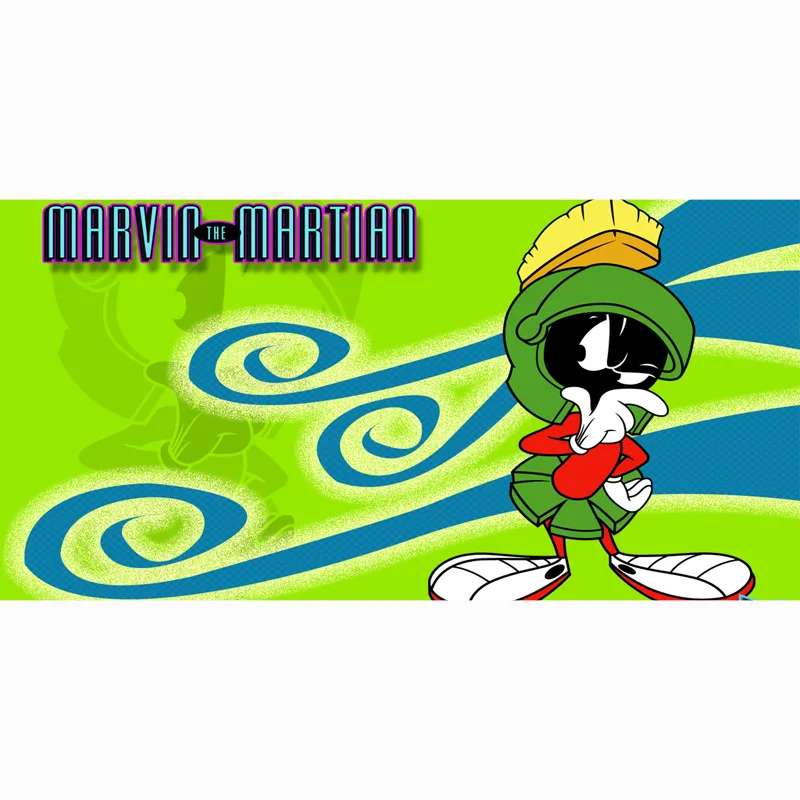 Новое летнее пляжное полотенце Marvin The Martian модные банные полотенца плавательное