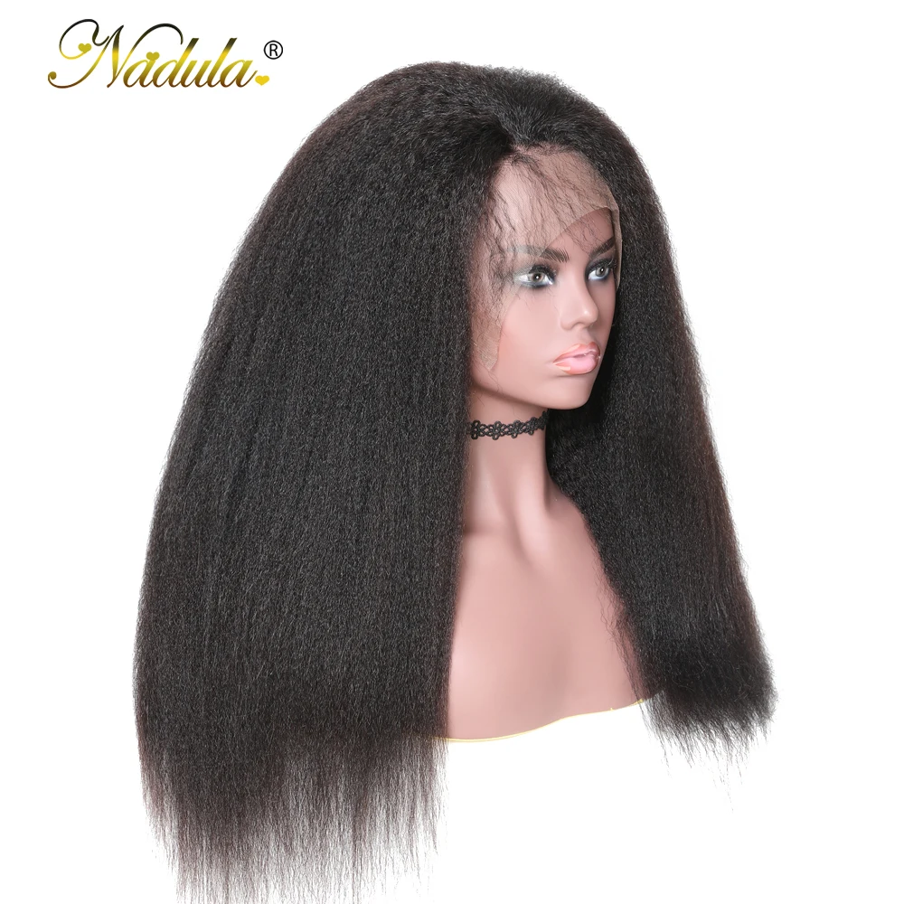 Nadula Hair 360 синтетический парик человеческие волосы парики для женщин 10-24 дюймов кудрявые прямые швейцарские парики на кружеве бразильские волосы remy