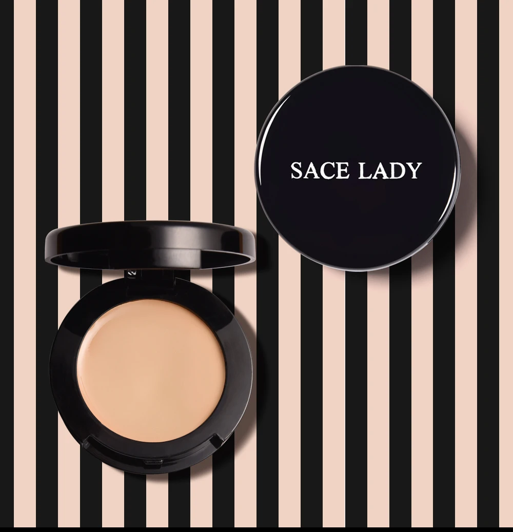 SACE LADY, полное покрытие, консилер, крем для лица, макияж, водостойкая Тональная основа для лица, контур, макияж, Корректор пор, косметика для глаз