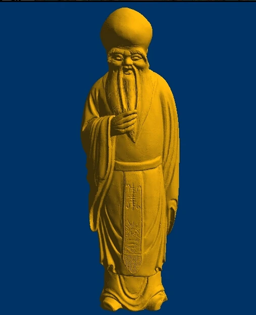 

3D модели для рельефа с ЧПУ в формате STL, постоянный Бог долголетка 7