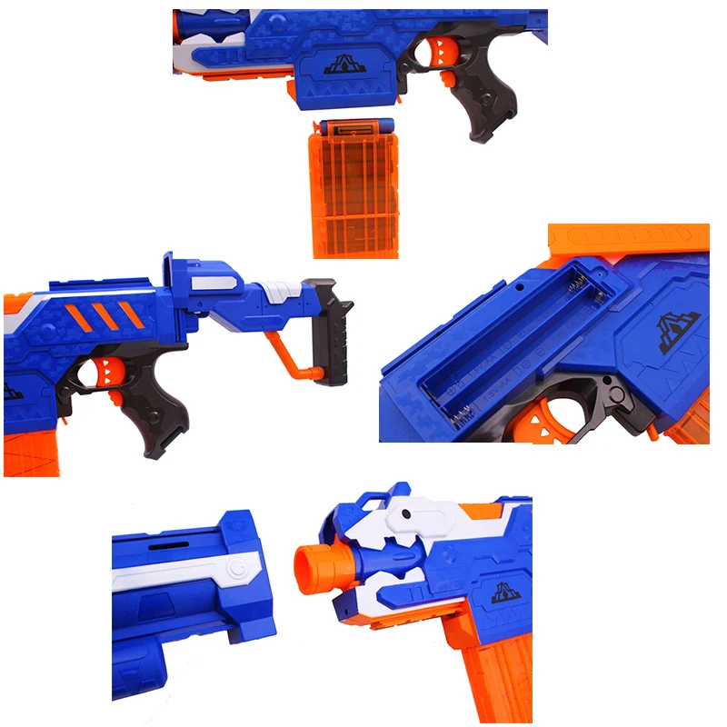 Электронный пистолет-пулемет, игрушечный костюм для NERF, мягкий пулевидный пистолет Rival, элитная Серия, уличная забавная и спортивная игрушка, подарок для детей, мальчиков