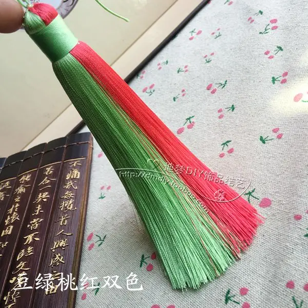 15 см длинные Su DIY ювелирные аксессуары новый 53 цвет китайский узел короткий жир