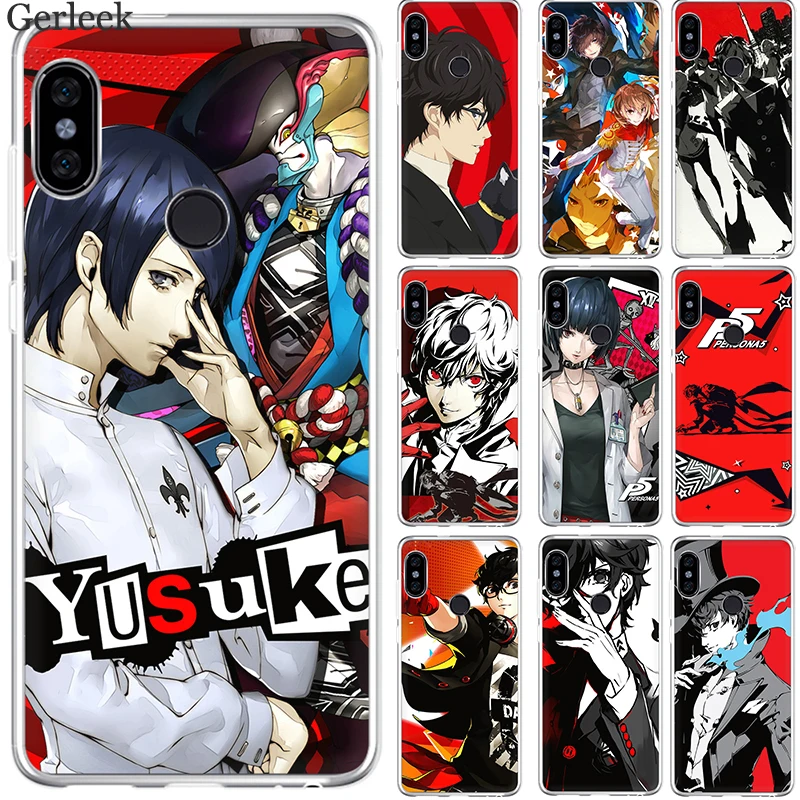 Чехол для телефона Persona 5 Redmi Note 3 4 4X 5A 6 Pro Prime Protect|Чехлы-накладки| |