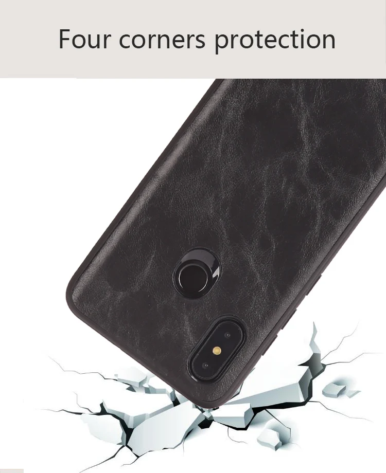 Чехол для телефона для Xiaomi mi 8 A1 A2 Lite mi x 2S 3 Max Ретро масло воск кожа Мягкий ТПУ Край крышка красный mi Note 5 6 Pro 6A