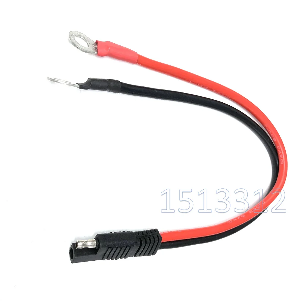 10AWG 30 см SAE к уплотнительному кольцу клеммный жгут 2 штырь быстроразъёмного