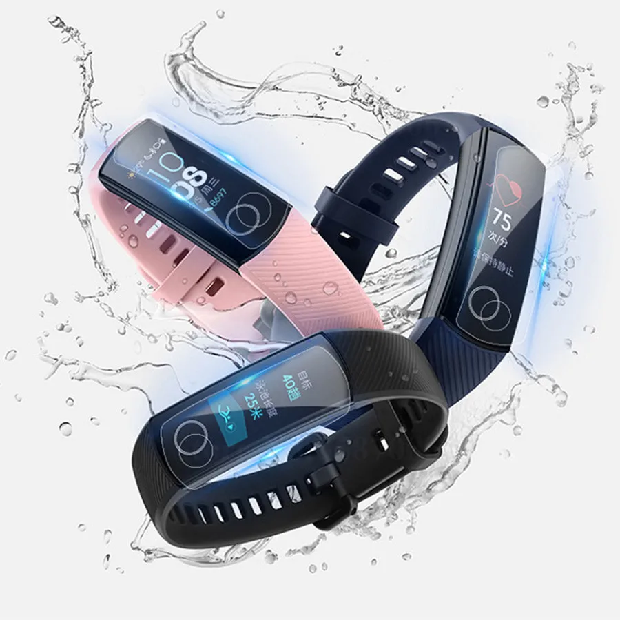 3D защитная пленка из мягкого ТПУ для Huawei Honor Talk Band 4 3 A2 B5 B2 B3 2 pro B29 B19 умный hd-экран с