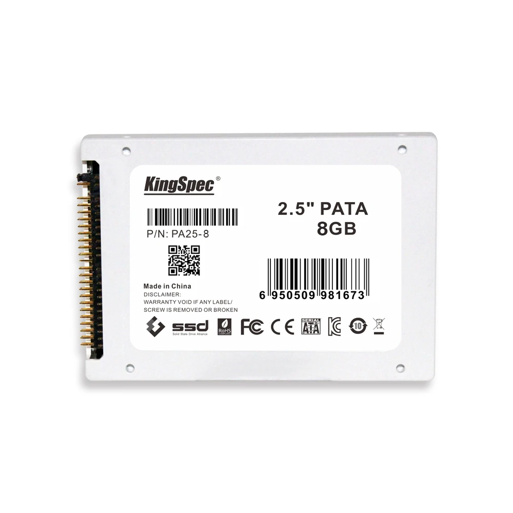 Kingspec 2," 44PIN PATA IDE SSD 8 ГБ 16 ГБ 32 ГБ 64 ГБ 128 ГБ твердотельный диск флэш-накопитель компьютер SSD жесткий диск ноутбуки настольные
