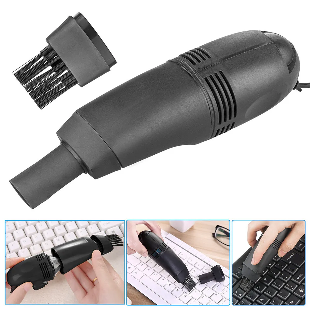 USB пылесос для чистки ПК компьютера ноутбука мини щетка клавиатуры Офисные