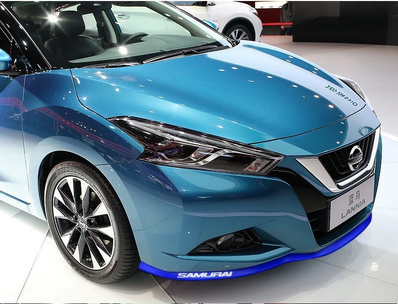 2 5 м/Автомобильная наклейка защита для юбки губ Hyundai ROHENS Coupe Veloster Genesis Nissan TEANA SYLPHY