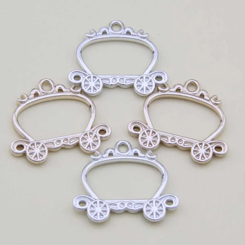 

100 шт. 23*25 мм сказочная распылительная краска подвеска в виде тыквы для автомобиля DIY сплав браслет серьги аксессуары Оптовая продажа