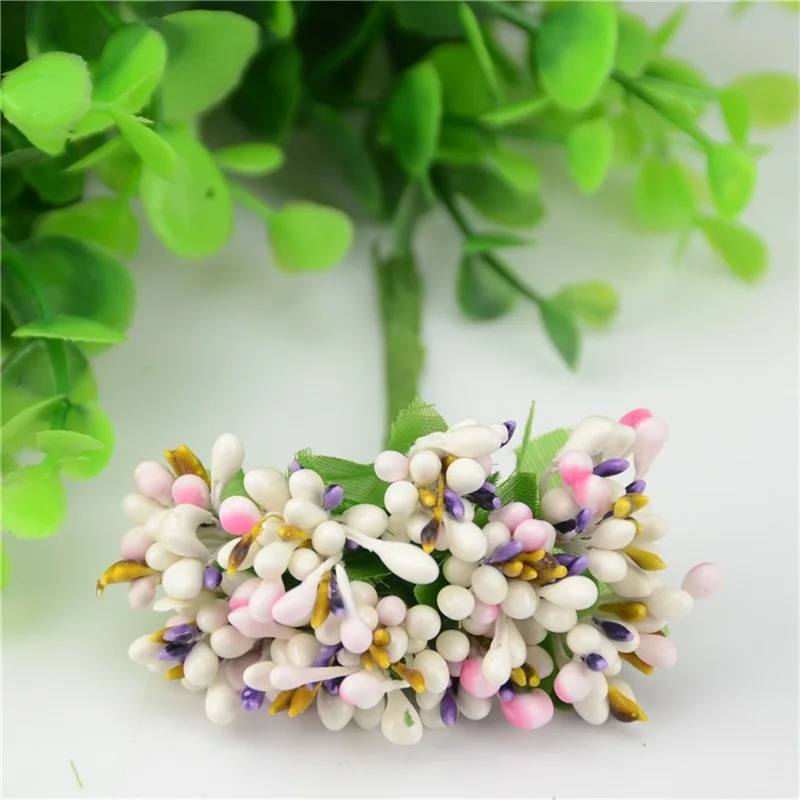 10 шт./лот искусственный цветок Bacca Stamen для свадебного украшения DIY ВЕНОК