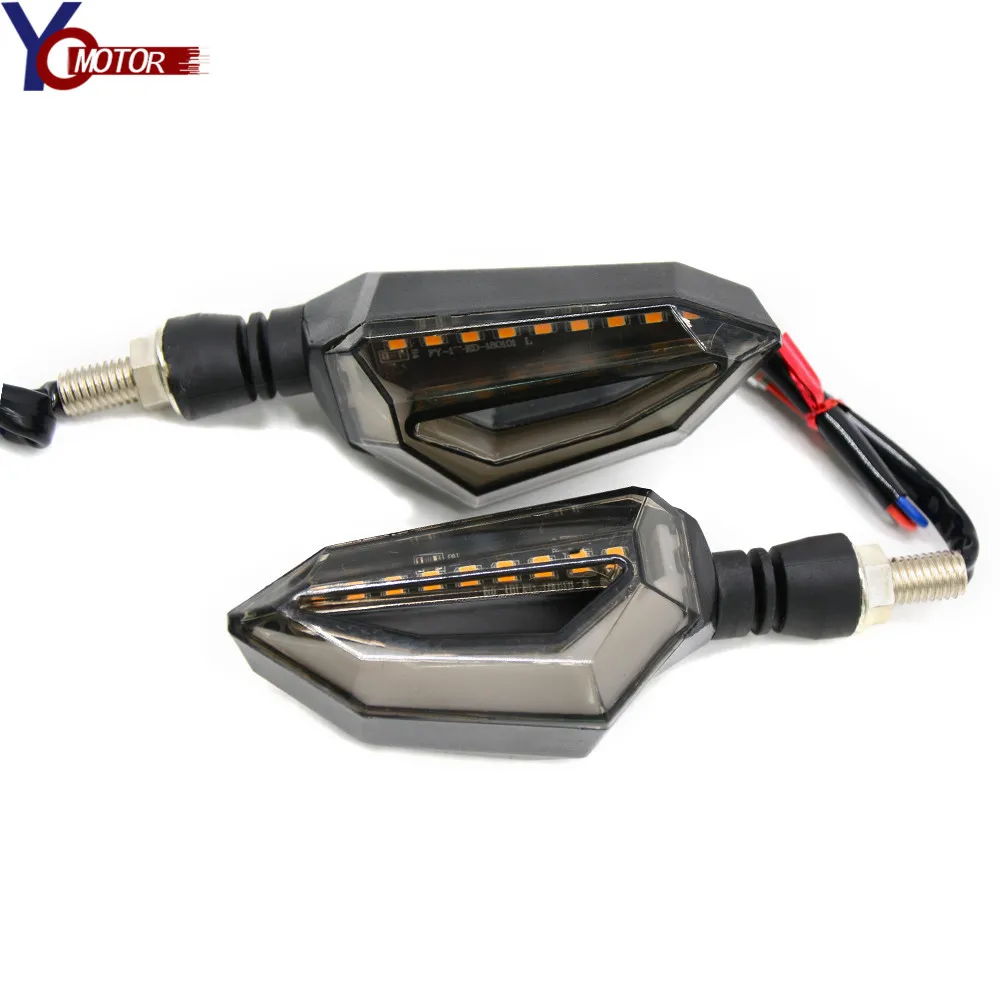 Для RC 125 200 Z900 мотоциклетные сигнальные светодиодные мигалки мигающие огни для
