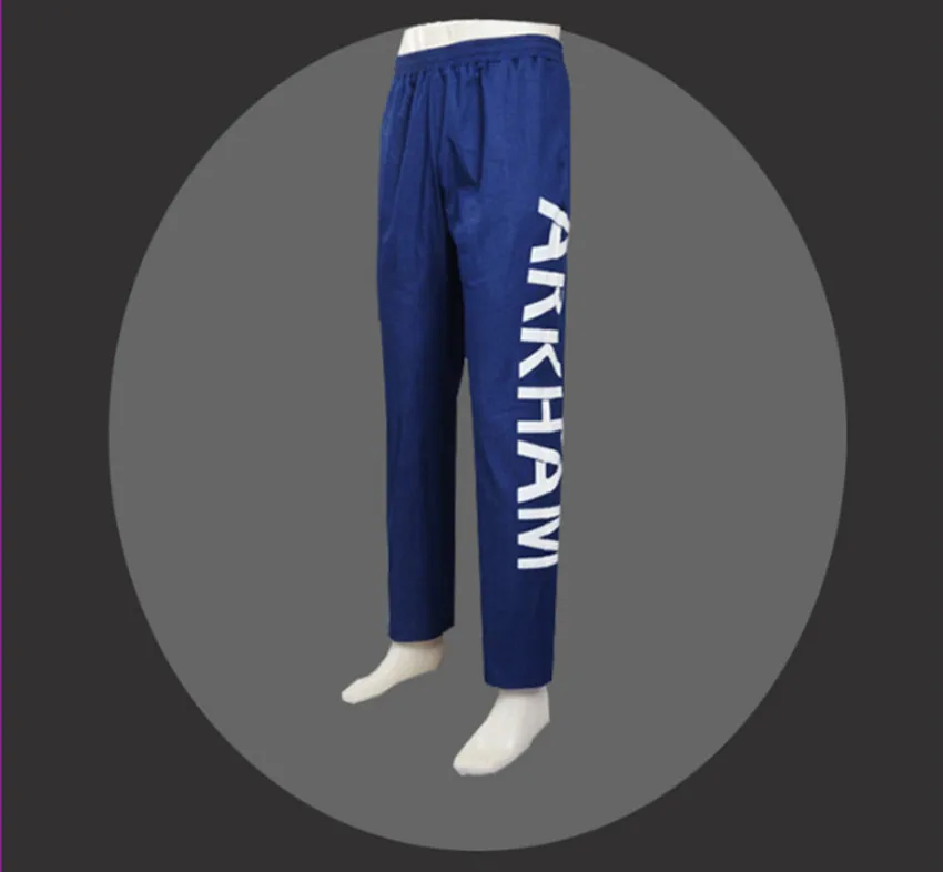 Blue trousers Джаред Лето Джокер костюм отряд самоубийц Хэллоуин косплей костюм пальто на заказ - Цвет: Blue trousers