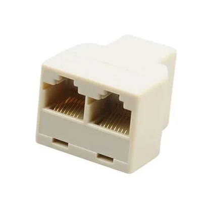 Сетевой кабель локальной сети Ethernet с 1 на 2 каналами Женский Стандарт