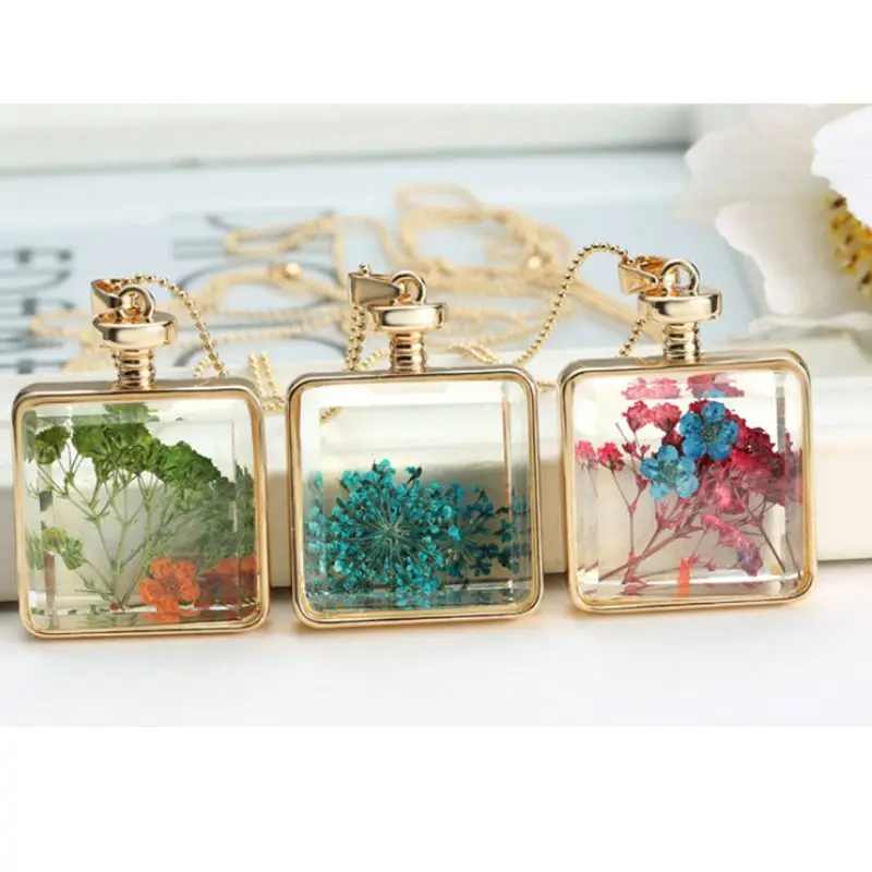 10 шт прессованный цветок пустая рамка кулон полые открытый ободок амулеты