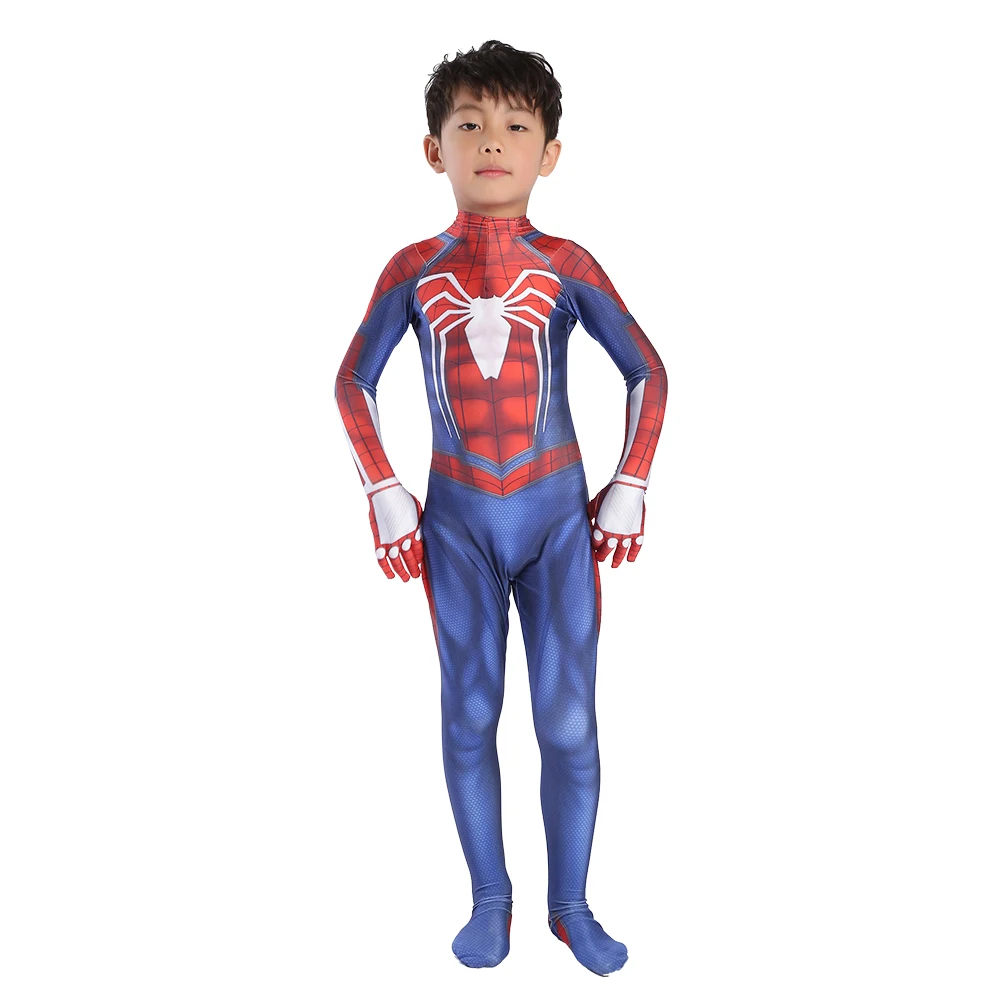 Костюм Человека-паука с 3D принтом для взрослых костюм из лайкры и спандекса на
