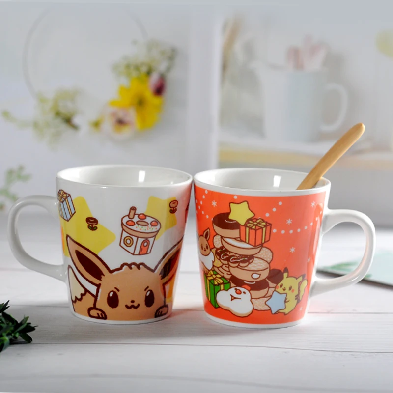 Tazas de ceramica creativas мультфильм прекрасные чашки и кружки красивая кружка кофейная
