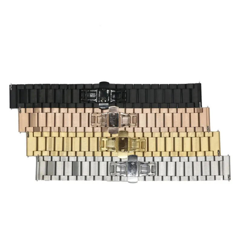 Ремешок из нержавеющей стали для мужчин и женщин, для часов, часов Casio, смарт-браслет, браслет, 16 мм, 20 мм, 24 мм, ремешок для часов