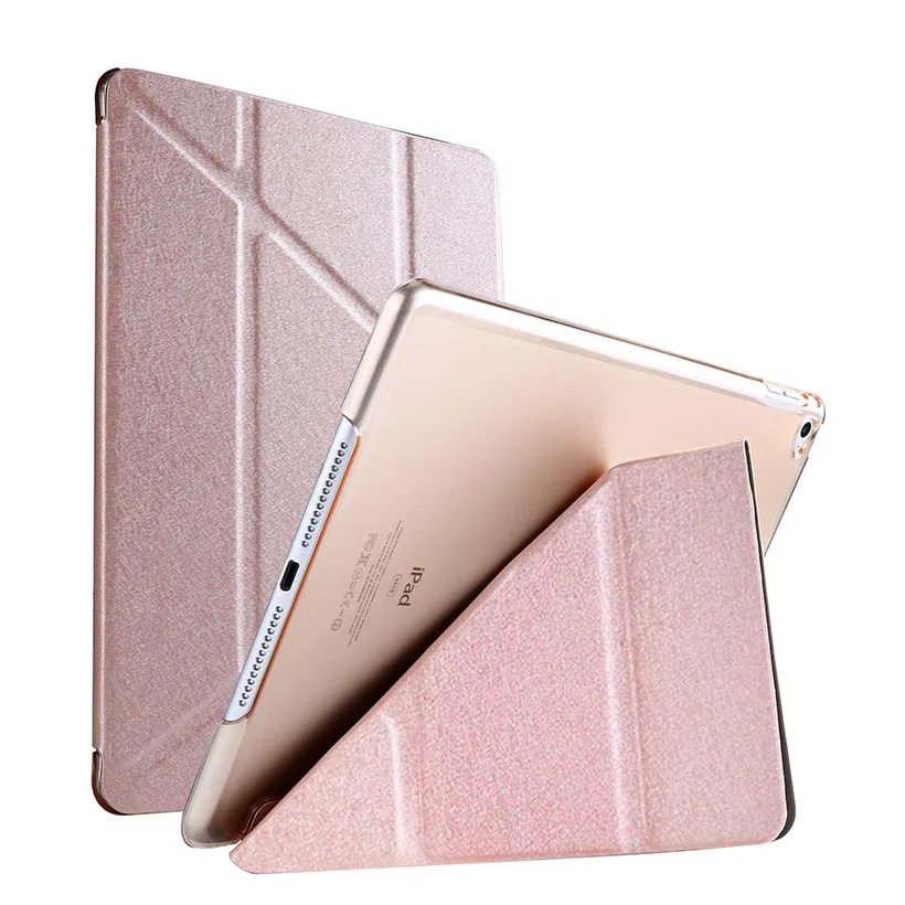 Смарт-чехол с подставкой для iPad Mini 4, жесткий чехол с откидной крышкой в три раза, кожаный чехол для Apple iPad Mini 4, чехол