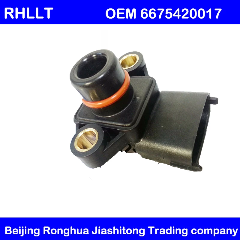 Для подлинной усилитель Датчики давления для Ssangyong Actyon Rodius Stavic Kyron Rexton2 STAVIC+ Euro4 OEM 6675420017