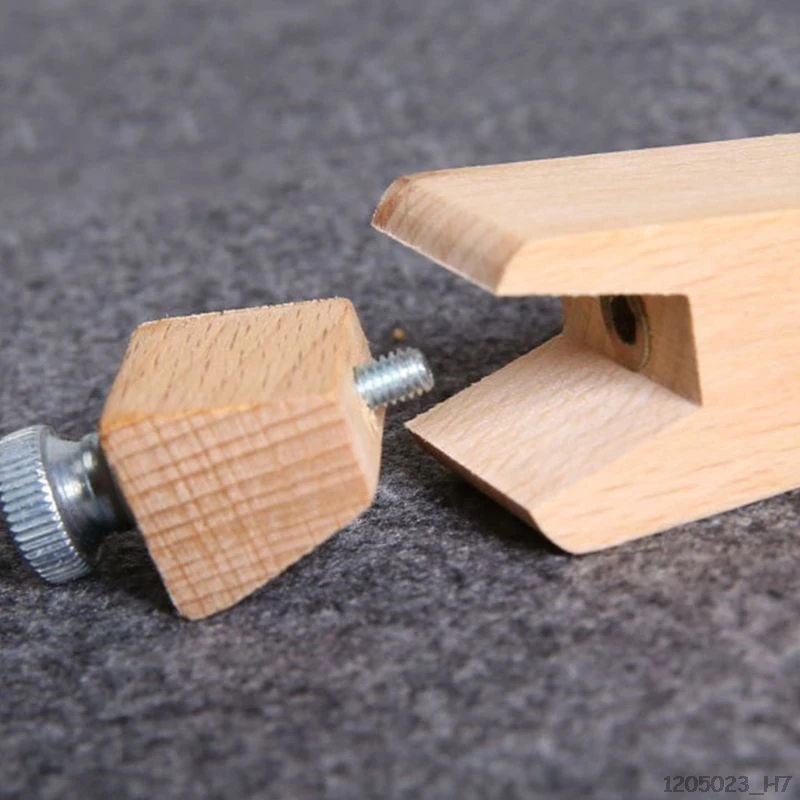 Ручная работа Кожа DIY деревянное шлифование наждачной бумагой блок растительного дубления кожи края окантовки истертые края обработки