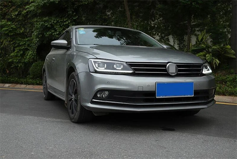Автомобильный Стайлинг для фары для Volkswagen Jetta 2012- для Jetta MK6 светодиодный комплект фар HID светодиодный биксеноновый объектив СВЕТОДИОДНЫЙ drl динамические поворотные огни