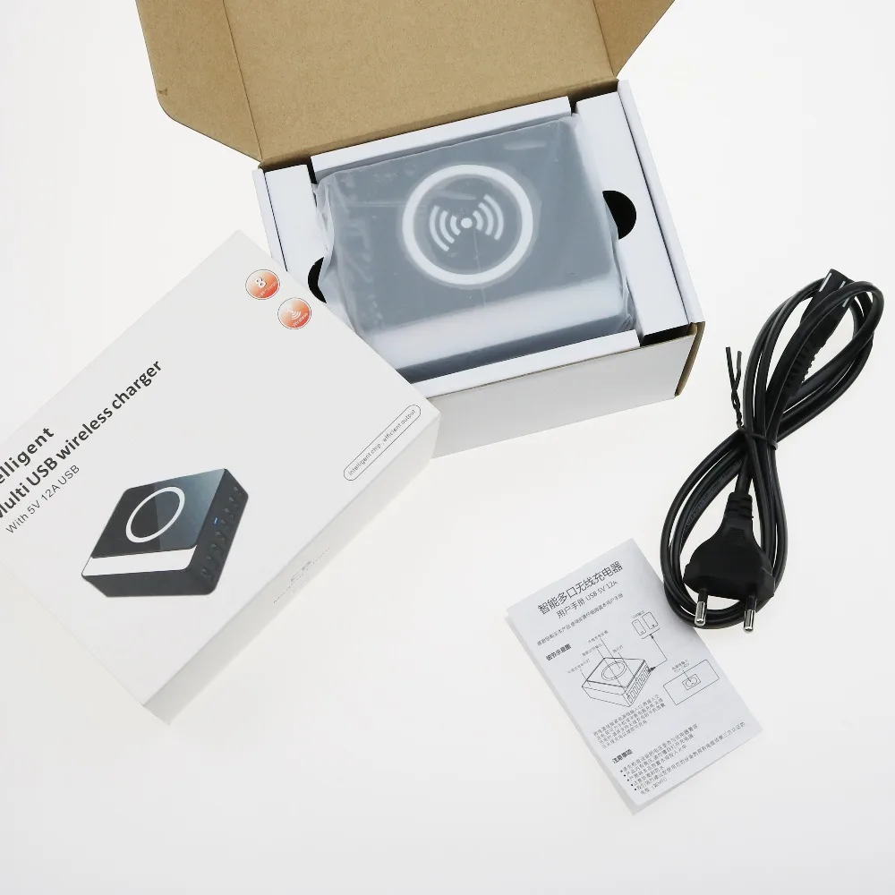 Настольное зарядное устройство с 8 портами USB Аксессуары для мобильных телефонов