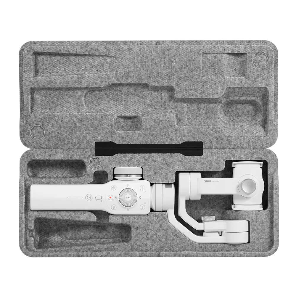 Zhiyun Smooth 4 ручной шарнирный стабилизатор для камеры Gopro объект следящим фокусом