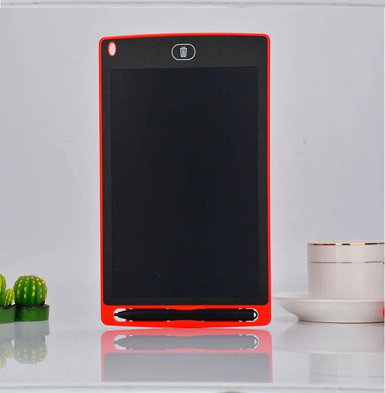 Red 8," планшет для письма, ЖК планшет, ручка для рисования, мини доска для записей, блокноты для рукописного ввода, как доска для объявлений, доска для заметок - Цвет: Red