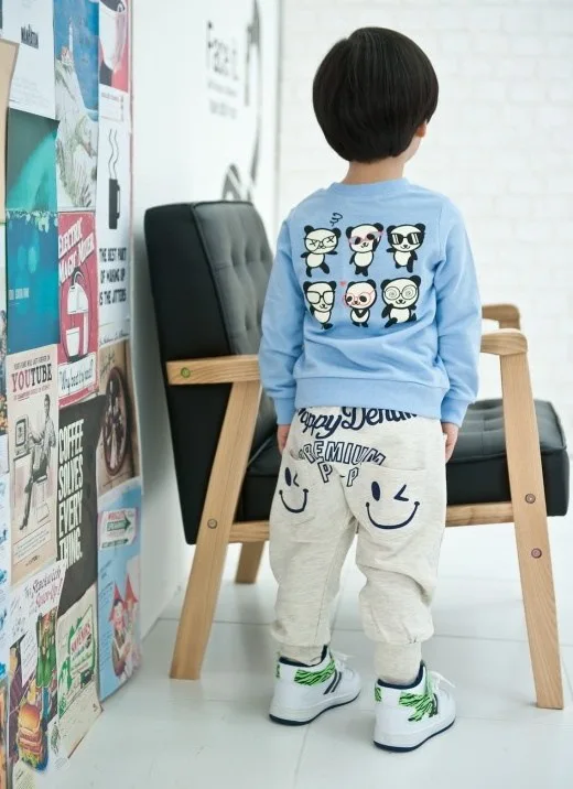 Розничная продажа 2018 новая коллекция весна осень хлопковые детские штанишки