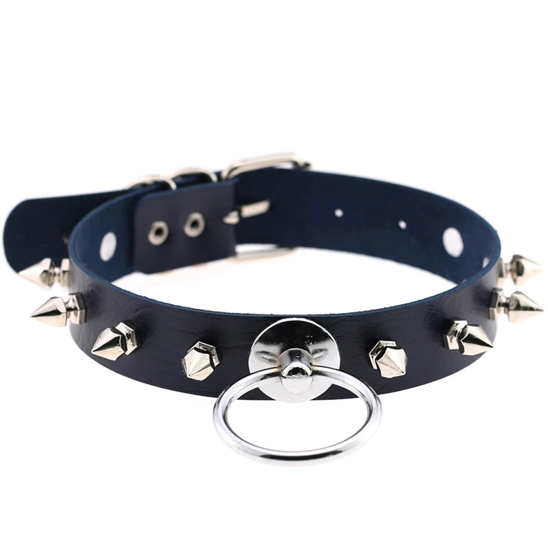 Ahmed Харадзюку, колье, металлический круглый кулон, панк кожа, колье, s для женщин, готическое ожерелье, ювелирные изделия, вечерние