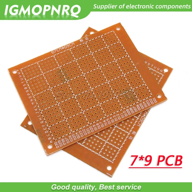 5 шт. 7x9 см 7*9 7 * 9 DIY Прототип бумаги PCB Универсальный Эксперимент Матрица печатной