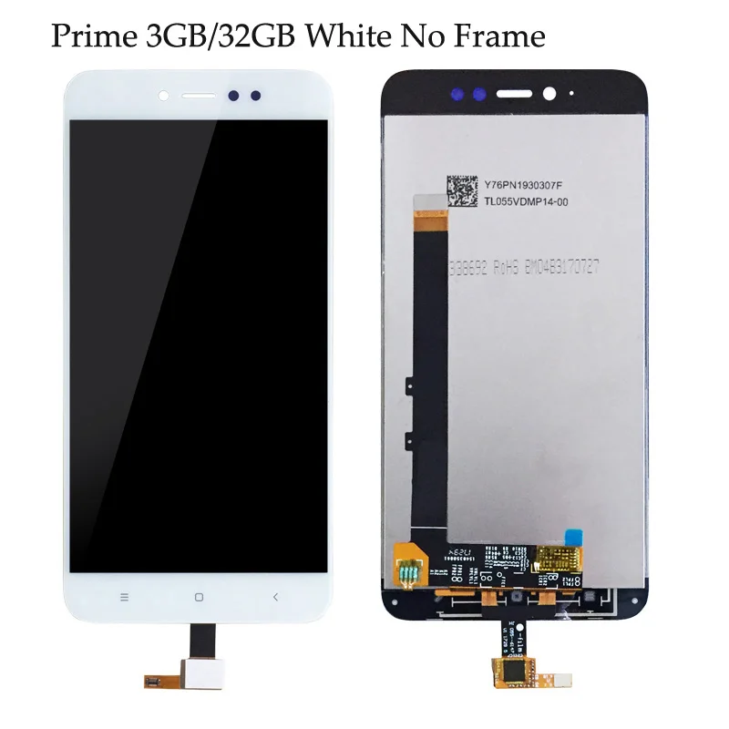Для Xiaomi Redmi Note 5A Prime ЖК-дисплей + сенсорный экран в сборе дигитайзер для LCD