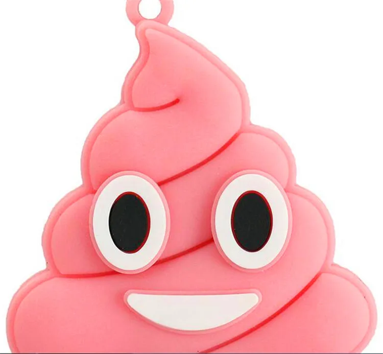 Новое прибытие Emoji черт Poo Форма usb флэш-накопитель Pen drive реальная емкость pendrive 4 г 8
