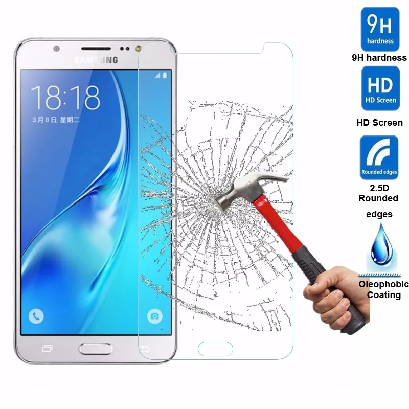 2 шт. с уровнем твердости 9 H закаленное Стекло Экран протектор для samsung Galaxy J5 J500H чехол для samsung Galaxy J 5 защитный Плёнки крышка