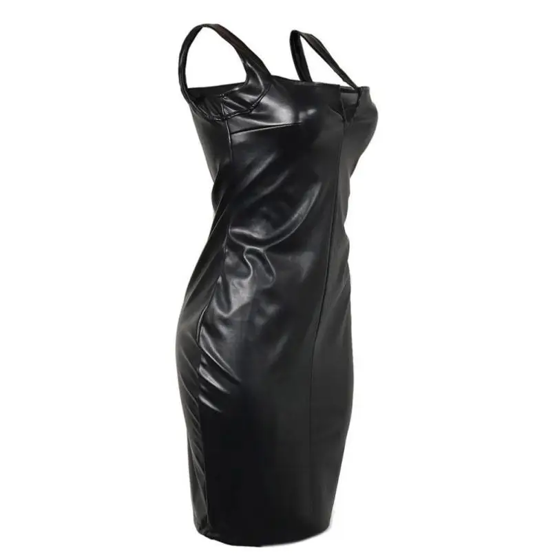 

KANCOOLD dress new high quality Fashion Bandage Bodycon Sleeveless Club Evening Party Dress Knee-Length dress women feb11