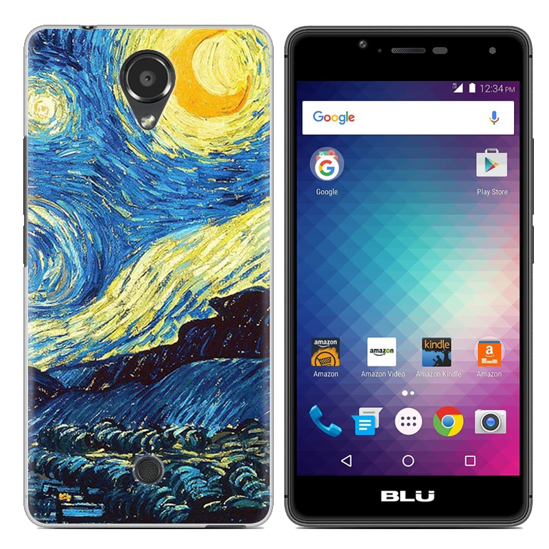 Чехол для телефона BLU R1 HD 5 дюймов милый мультяшный высококачественный мягкий ТПУ