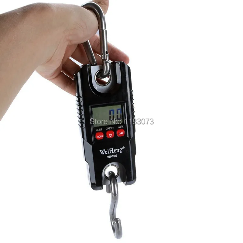 Весы Цифровые портативные 300/0 1 кг 300/100 г из нержавеющей стали|scale hanging|scale rc helicopter