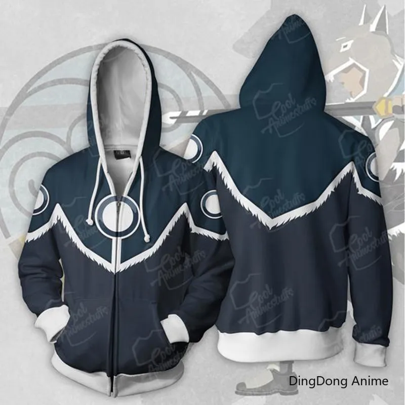 Аватар Последний Airbender Aang Korra 3D печати толстовки повседневное хип хоп толстовка на молнии куртка Косплей осень мужская одежда пальто