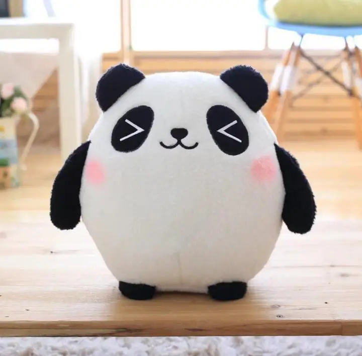 1 шт. Kawaii 18 см Кот удачи Плюшевые игрушки Мягкая кошка панда плюшевые животные