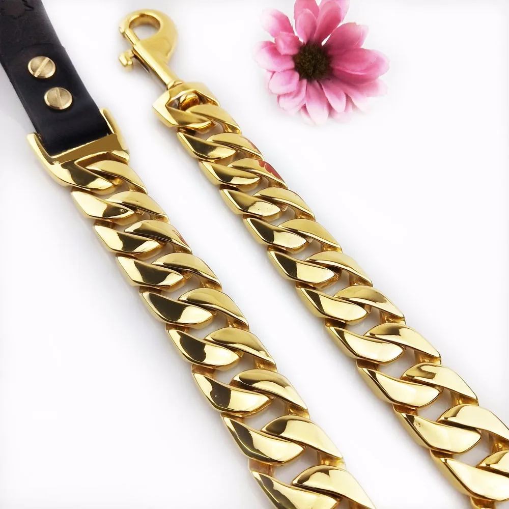 Кубинская цепь Майами для больших питомцев сверхмощный Повседневный