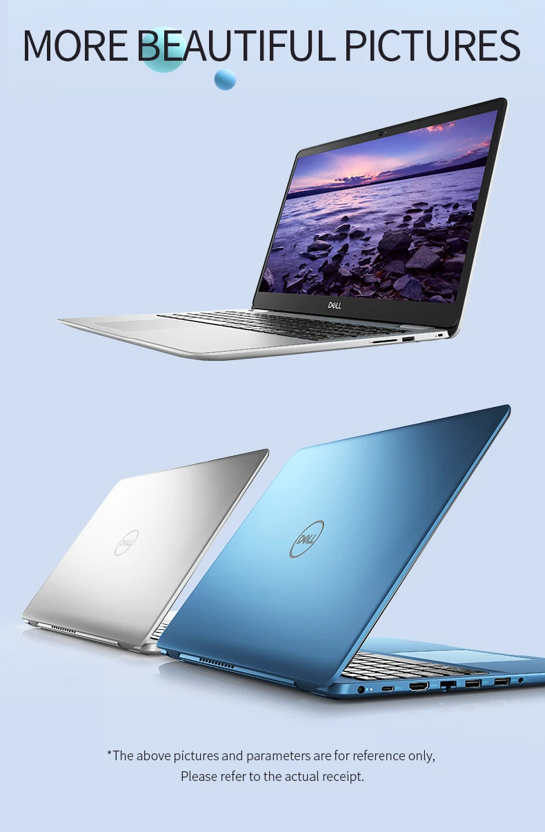 Ноутбук Dell Inspiron 5584(Intel Core i5-8265U / MX130 / 8 ГБ ОЗУ / 128 ГБ SSD+ 1Т HDD / 15,6 '' FHD) Ноутбук марки Dell