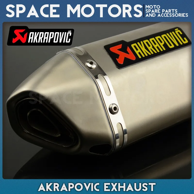 Изменение настройки Akrapovic Выхлопных Труб Глушитель для мотоцикла CBR CBR600 CBR1000 CB400 CB600 990 ГЕРЦОГ ER6N ER6R YZF600 TTR