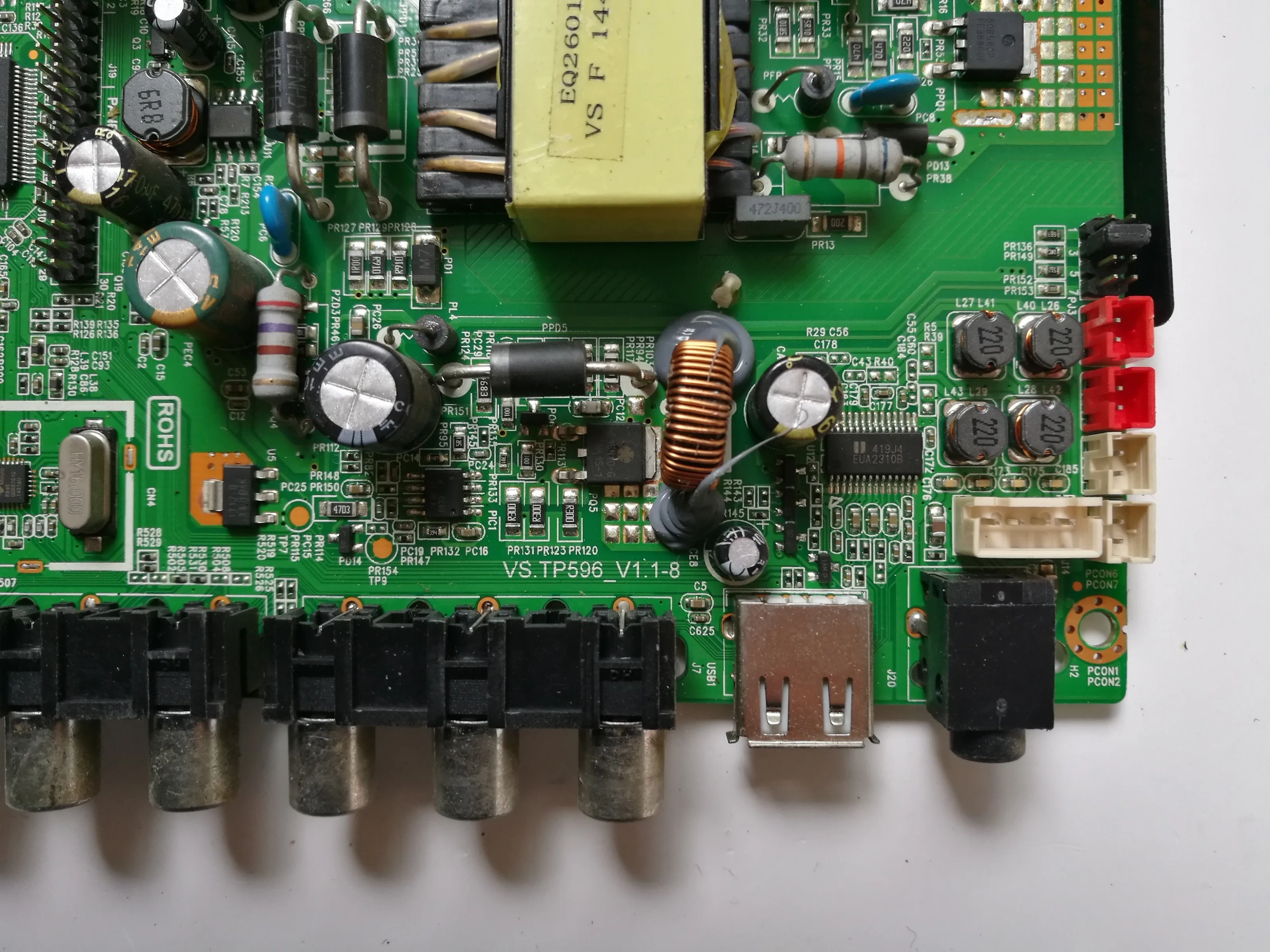 Main Board Power Circuit Logic Constant Current 32-inch motherboard VS.TP596-V1.1-8 screen ST3151A05-8 | Электроника