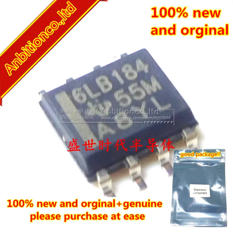 10 шт. 100% новый и оригинальный SN65LBC184D 6LB184 соп 8 дифференциальный трансивер с