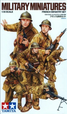 Tamiya 35288 1/35 набор французской пехоты сборная Военная Миниатюрная модель