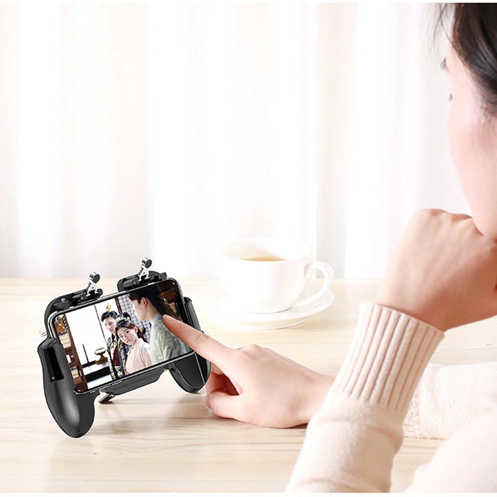 New Arrive Wireless Gamepad Telescopic Controller iOS Android Phone Gaming Trigger with fan 2019 | Электроника