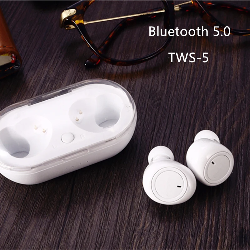 Новое поступление TWS Bluetooth 5 0 беспроводные наушники спортивные 3D стерео звук с