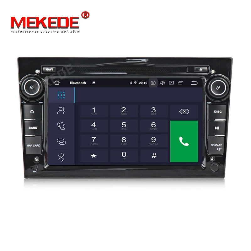 MEKEDE ips DSP 2 Din автомобильный радиоприемник Android 9,0 автомобильный dvd-плеер для Opel Corsa Vectra C D Meriva Vivaro Tigra навигационный GPS радиоприемник 16G карта